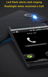 اسکرین شات برنامه Flash on Call and SMS 1