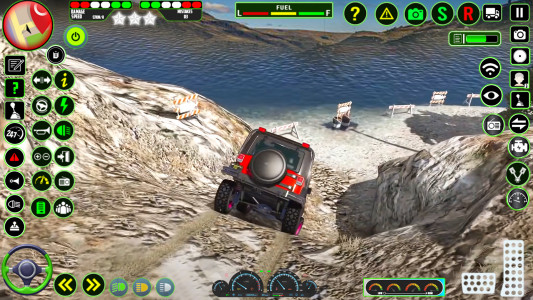 اسکرین شات بازی Offroad Jeep Driving Sim 3D 1