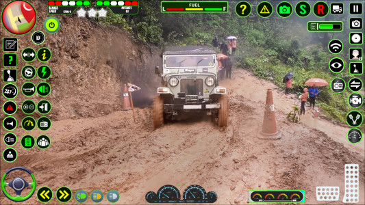 اسکرین شات بازی Offroad Jeep Driving Sim 3D 3