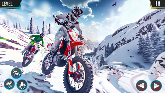 اسکرین شات بازی Dirt Bike Race Motocross Games 3