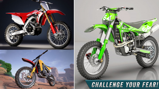 اسکرین شات بازی Dirt Bike Race Motocross Games 4