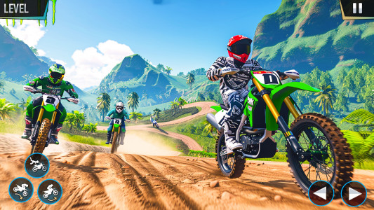 اسکرین شات بازی Dirt Bike Race Motocross Games 4