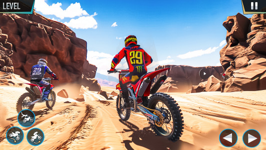 اسکرین شات بازی Dirt Bike Race Motocross Games 1