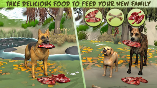 اسکرین شات بازی Dog Family Simulator Pet Games 3