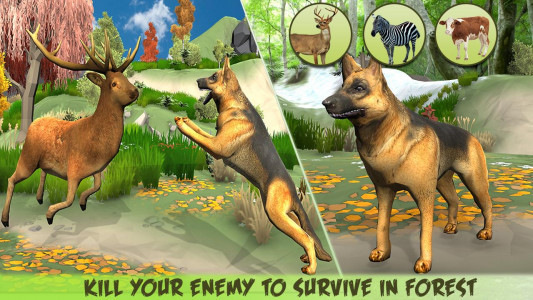 اسکرین شات بازی Dog Family Simulator Pet Games 1