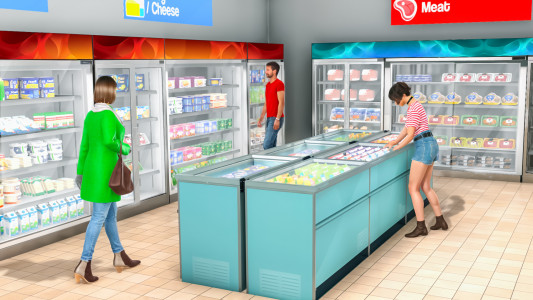 اسکرین شات بازی Supermarket Factory Simulator 4