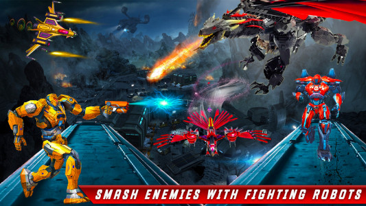 اسکرین شات 4 بازی Robot Transform-Robot Car Game