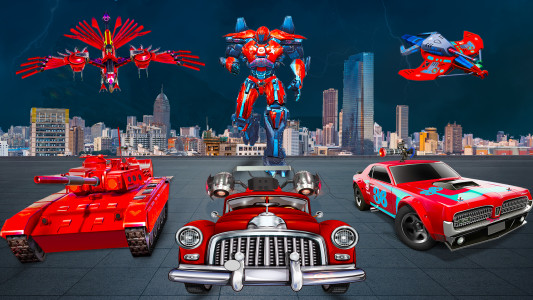 اسکرین شات 5 بازی Robot Transform-Robot Car Game