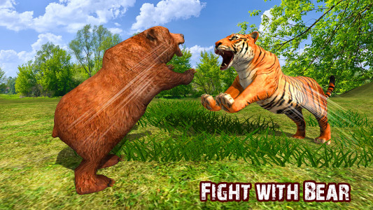 اسکرین شات بازی Tiger Simulator Animal Games 4