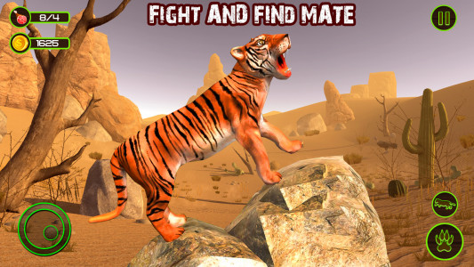 اسکرین شات بازی Tiger Simulator Animal Games 2