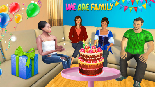 اسکرین شات بازی Working Mom Paper Girl: Virtual Mother Family Game 1