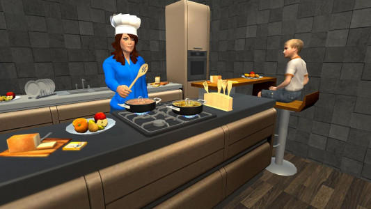 اسکرین شات بازی Working Mom Delivery Girl Family Game 5