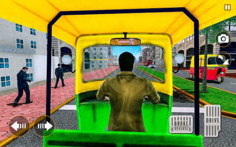اسکرین شات برنامه City Tuk Tuk Rickshaw Driver 2019 2