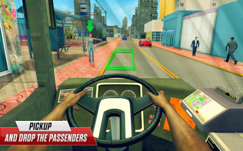 اسکرین شات برنامه City Bus Passenger Driving 8