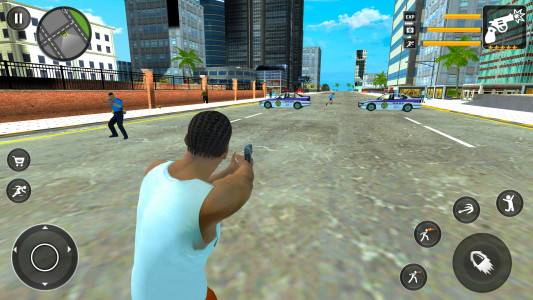 اسکرین شات برنامه Crime Car City Gangster Games 4