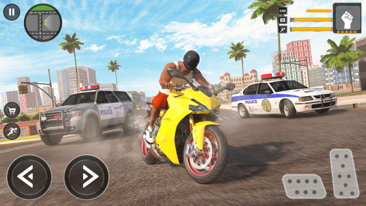 اسکرین شات برنامه Crime Car City Gangster Games 7