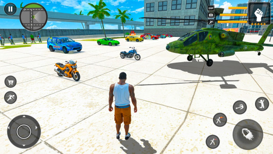 اسکرین شات برنامه Crime Car City Gangster Games 2