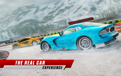 اسکرین شات برنامه Snow Driving Car Racing Games 2