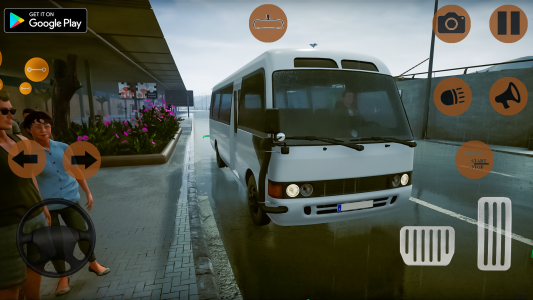 اسکرین شات 3 بازی Minibus Simulator City Bus