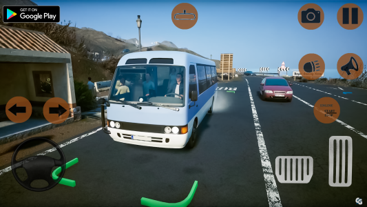 اسکرین شات بازی Minibus Simulator City Bus 4
