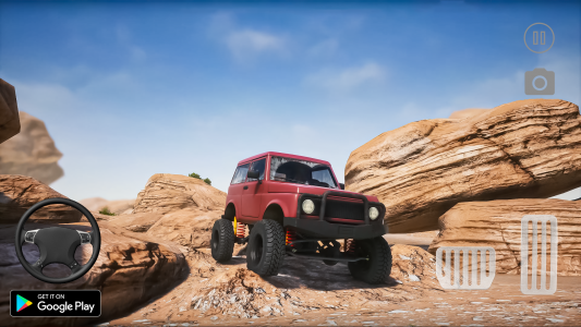 اسکرین شات بازی Offroad Prado 4x4 Parking Game 2