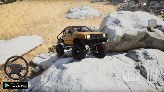 اسکرین شات بازی Offroad Prado 4x4 Parking Game 4