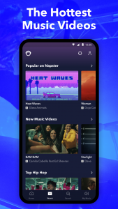 اسکرین شات برنامه Napster 3