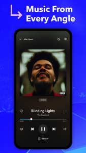 اسکرین شات برنامه Napster 1