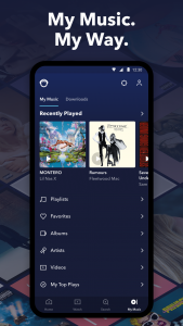 اسکرین شات برنامه Napster Music 5