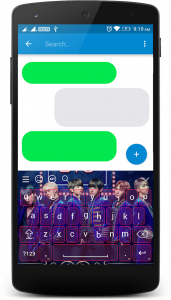 اسکرین شات برنامه BTS Keyboard 5