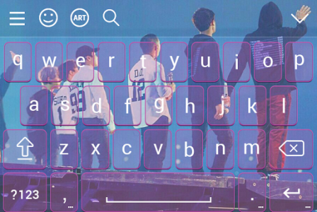 اسکرین شات برنامه Exo Keyboard 2
