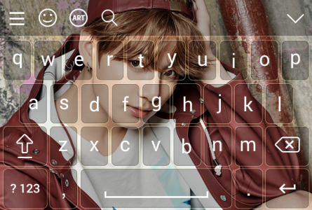 اسکرین شات برنامه Jungkook Keyboard 2