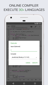 اسکرین شات 8 برنامه Code Editor - Compiler & IDE