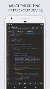 اسکرین شات 3 برنامه Code Editor - Compiler & IDE