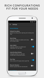 اسکرین شات 8 برنامه QuickEdit Text Editor