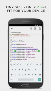 اسکرین شات 3 برنامه QuickEdit Text Editor