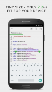 اسکرین شات برنامه QuickEdit Text Editor 3