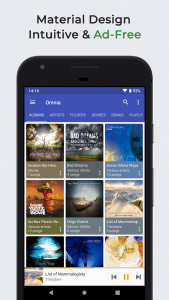 اسکرین شات برنامه Omnia Music Player 1