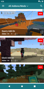 اسکرین شات برنامه Addons & Mods for Minecraft 4