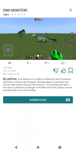 اسکرین شات 8 برنامه Addons & Mods for Minecraft