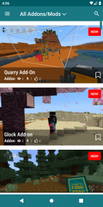 اسکرین شات 4 برنامه Addons & Mods for Minecraft