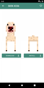 اسکرین شات 7 برنامه 2D Skins for Minecraft