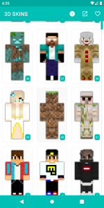 اسکرین شات 6 برنامه Skins for Craftsman, Minecraft