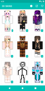 اسکرین شات 3 برنامه Skins for Craftsman, Minecraft