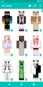 اسکرین شات 1 برنامه Skins for Craftsman, Minecraft