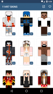 اسکرین شات 2 برنامه Skins for Minecraft