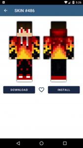 اسکرین شات 3 برنامه Skins for Minecraft