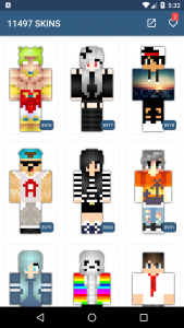 اسکرین شات 7 برنامه Skins for Minecraft