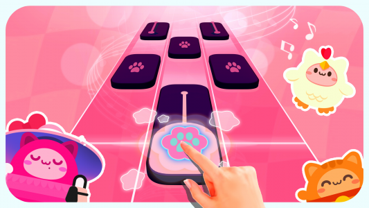 اسکرین شات بازی Cat Piano Tiles: Rhythm Games 1