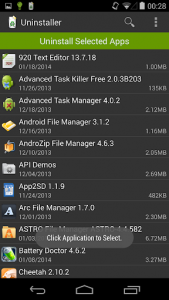 اسکرین شات برنامه Uninstaller 2